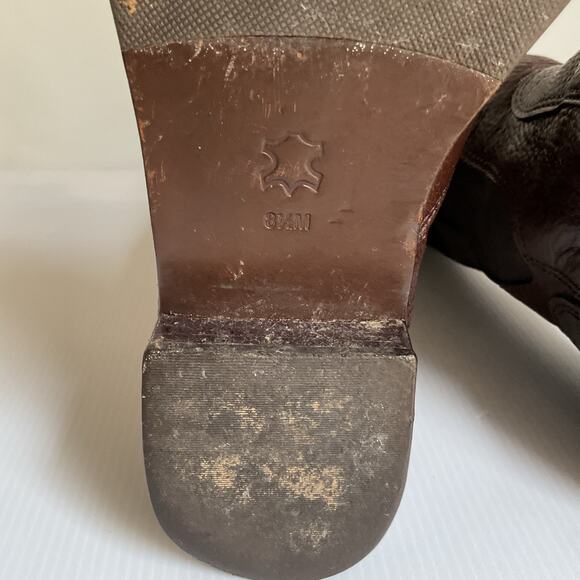 Tory Burch Brown Leather Riding Boots • Women’s 8.5 • Equestrian Style - Picture 11 of 12